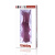 LoveToy 5" Glass Romance Anal Plug Clear - Стеклянный фаллос, 12.2х3.5 см (прозрачный)